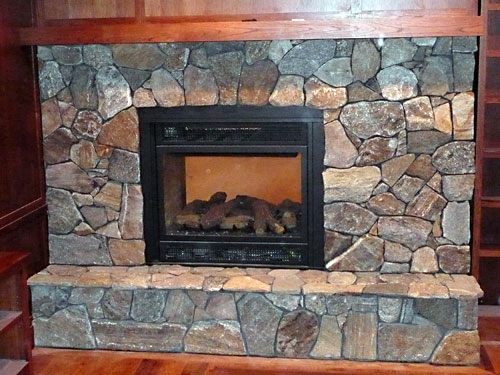 Meyer Masonry Double Fireplace